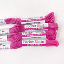 Single color embroidery floss packs - 4 skeins