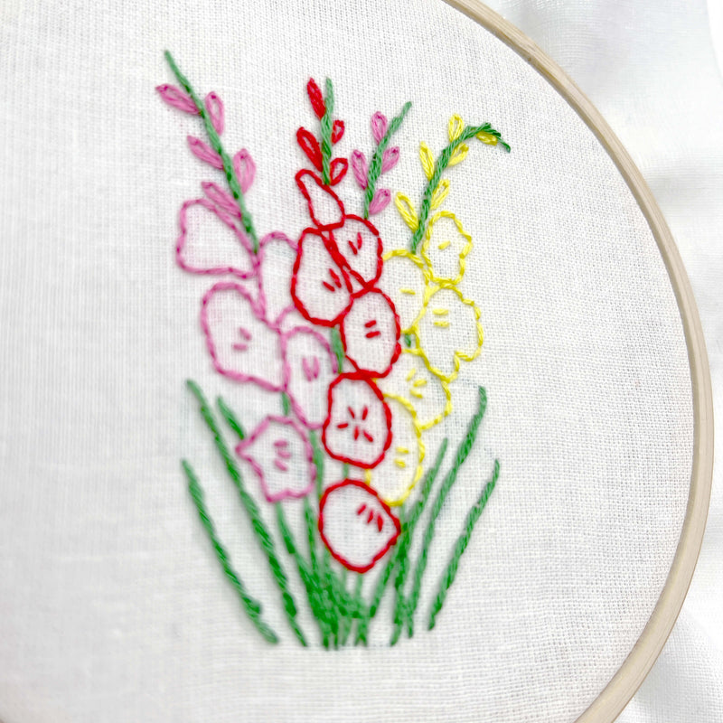 Summer Blooms - 5 embroidery kit bundle