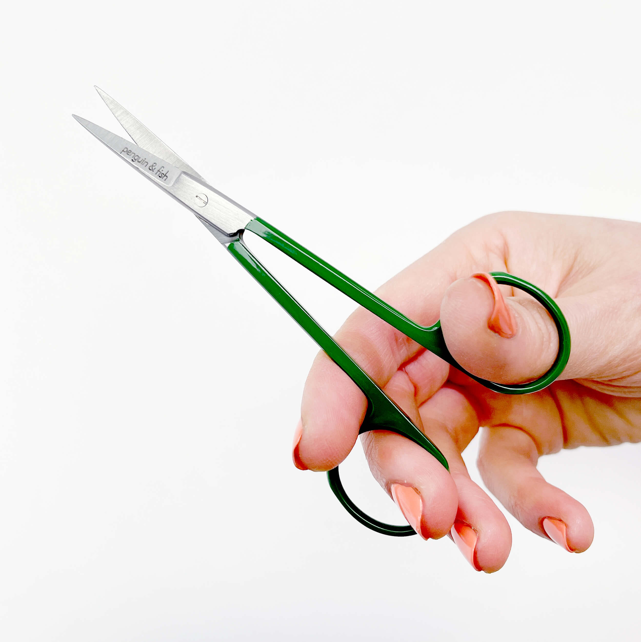 4.5-inch colorful straight embroidery scissors
