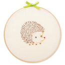 Hedgehog embroidery kit for beginners