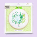 Herb Bouquet embroidery kit