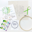 Herb Bouquet embroidery kit