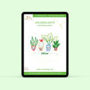 Houseplants - PDF pattern