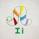 Ii Inchworm embroidery pattern - PDF