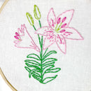 Summer Blooms - 5 embroidery kit bundle