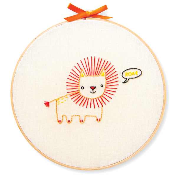 Lion Embroidery Designs