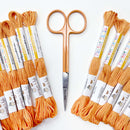4.5-inch colorful straight embroidery scissors