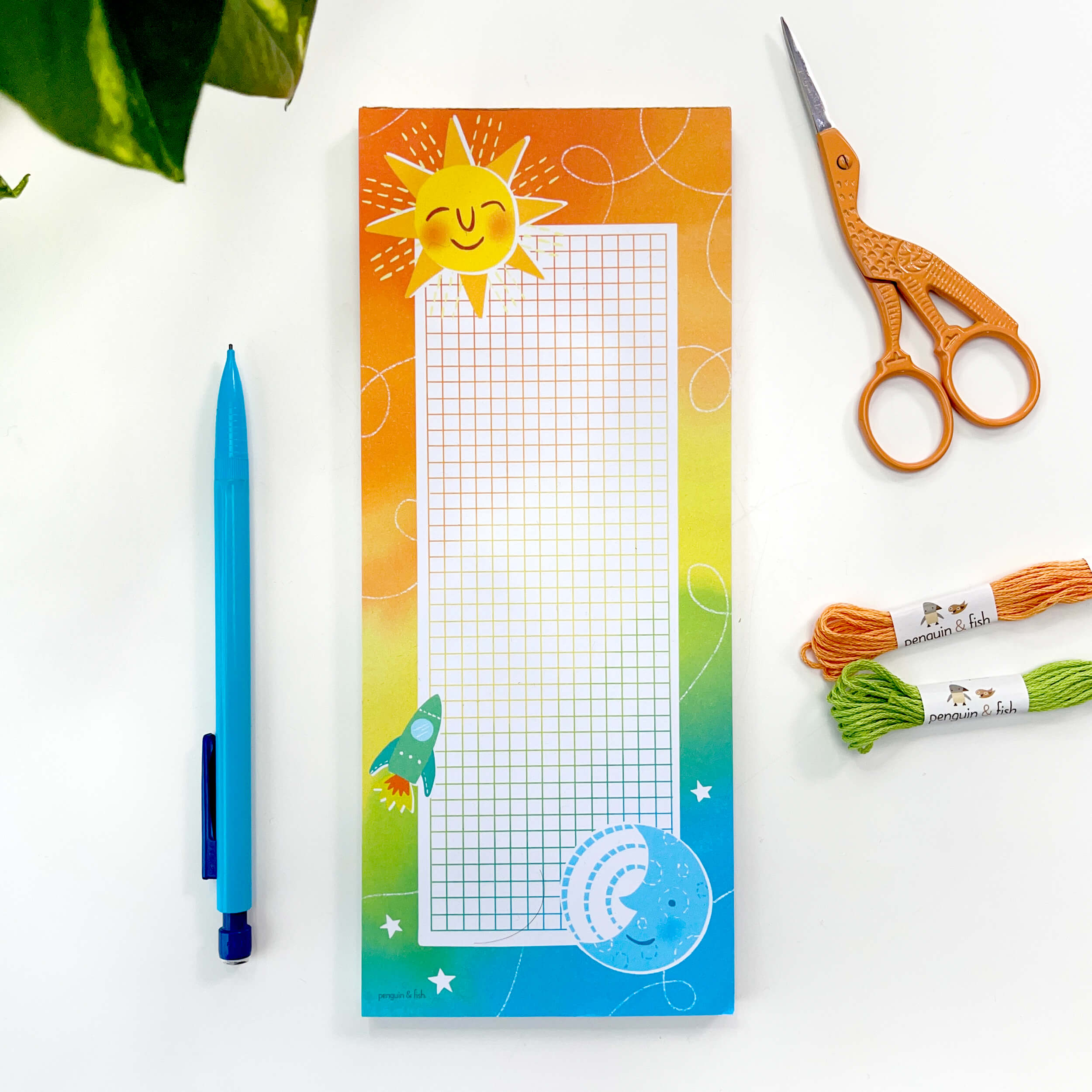 Outer Space notepad