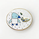 Penguin & Fish needle minder