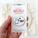 Penguin & Fish needle minder