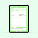 Project Tracker - PDF - Freebie