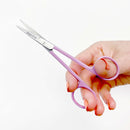 4.5-inch colorful straight embroidery scissors
