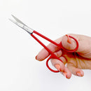 4.5-inch colorful straight embroidery scissors