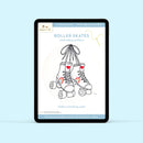 Roller Skates - PDF pattern