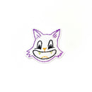 Vintage Halloween Cats sticker pack