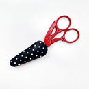 Polka-dot scissor sheath