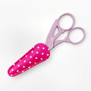 Polka-dot scissor sheath