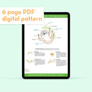 Sloth - PDF pattern