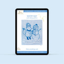 Snow Day greeting card