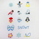 Snowy Icons - PDF pattern