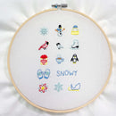 Snowy Icons - PDF pattern