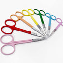 4.5-inch colorful straight embroidery scissors