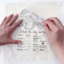 Sulky Stick'n Stitch embroidery stabilizer