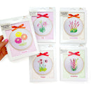 Summer Blooms - 5 embroidery kit bundle