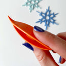 Colorful tatting shuttle