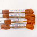 Single color embroidery floss packs - 4 skeins