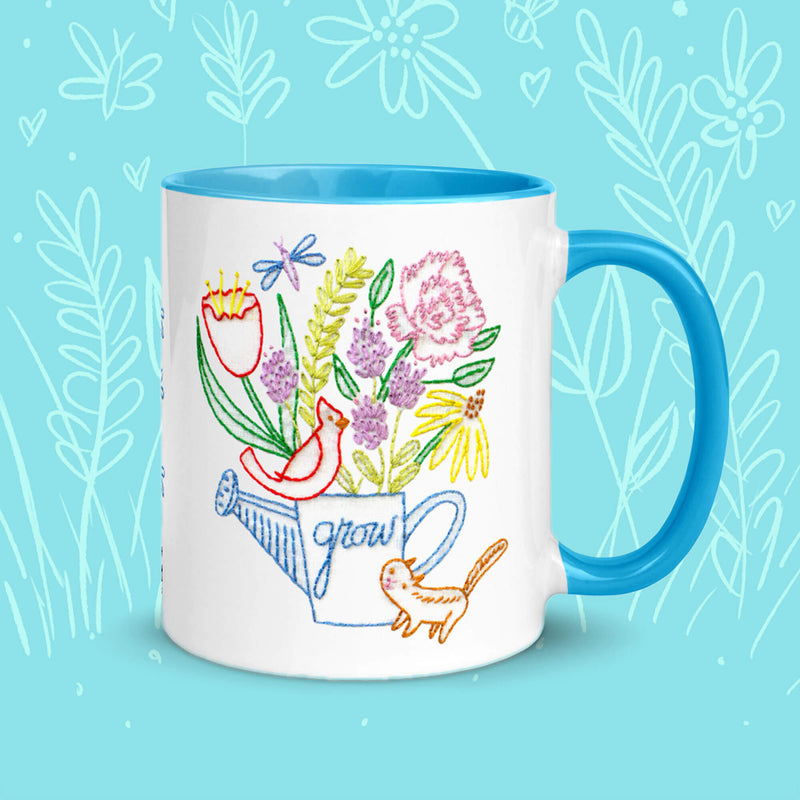 Flower Garden coffee mug