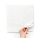 10.5" pre-cut embroidery fabric - white