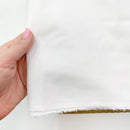 Fabric by the yard - white