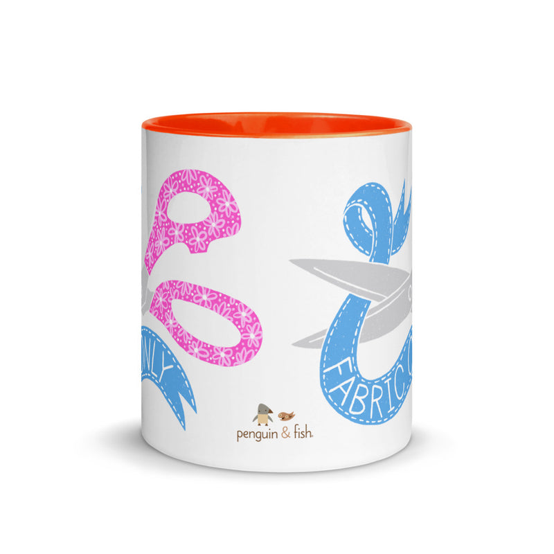 Fabric Scissors coffee mug