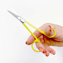 4.5-inch colorful straight embroidery scissors