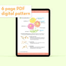 Zinnia - PDF pattern